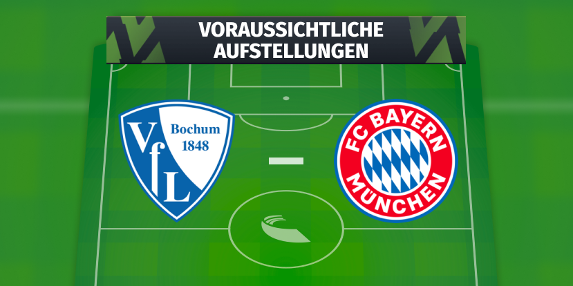 VfL Bochum – FC Bayern München: Die voraussichtlichen Aufstellungen